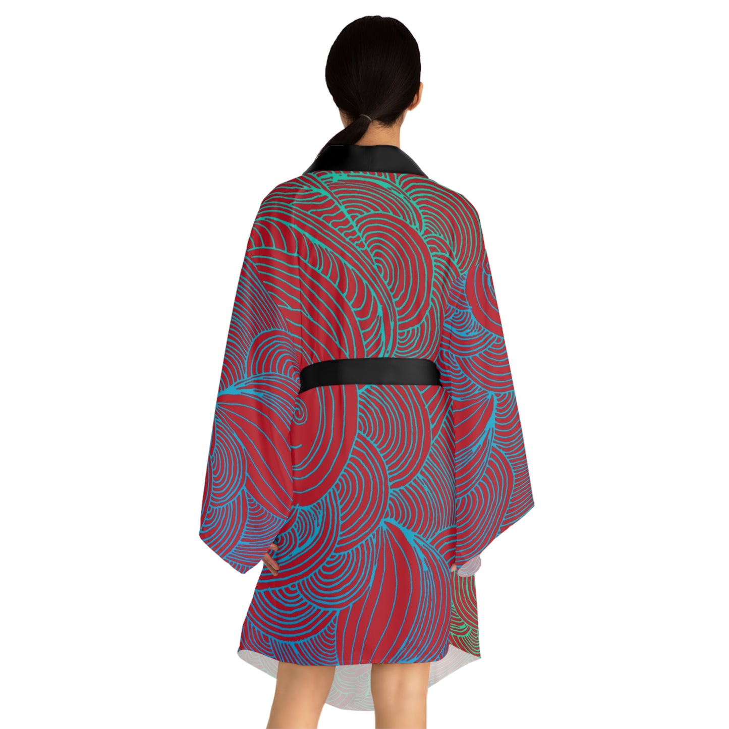 Long Sleeve Kimono Robe