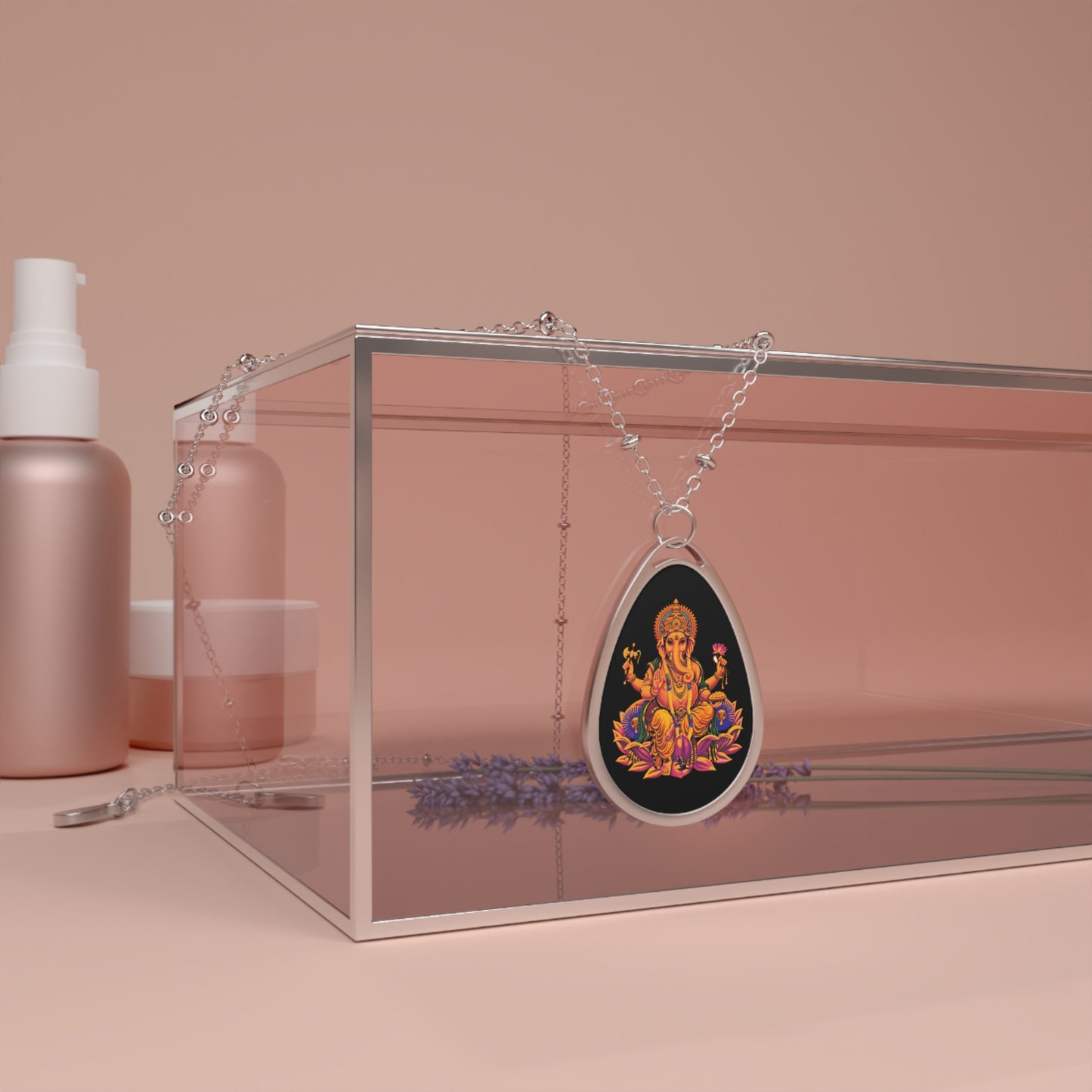 Ganesha Oval Necklace