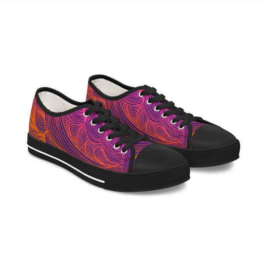 Compassionate Steps-Women's Low Top Sneakers