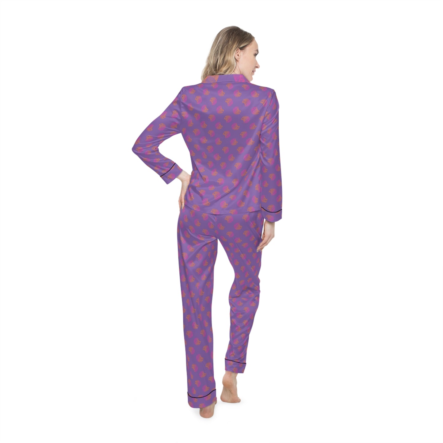 Women's Satin Pajama Set - Elegant Sleepwear