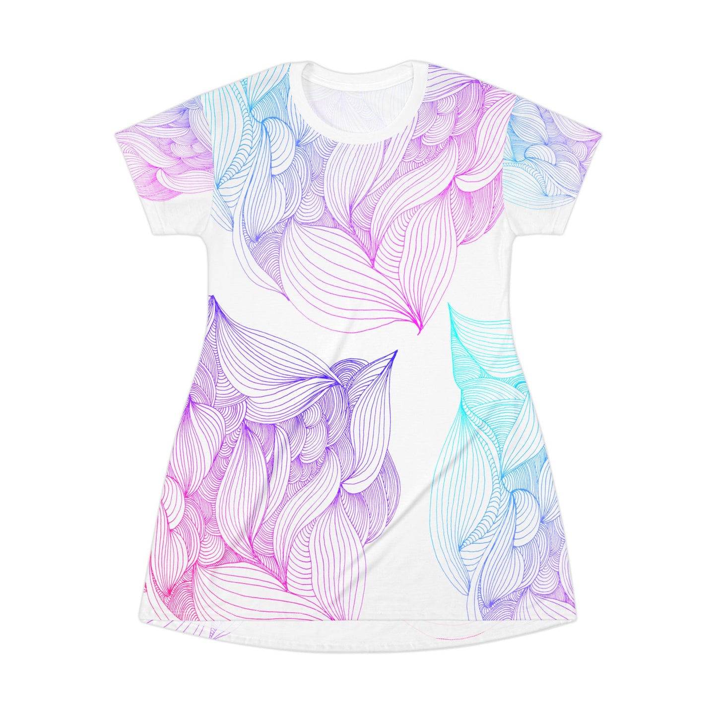 Flow of Love-T-Shirt Dress