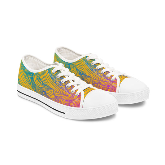 Compassionate Steps-Women's Low Top Sneakers