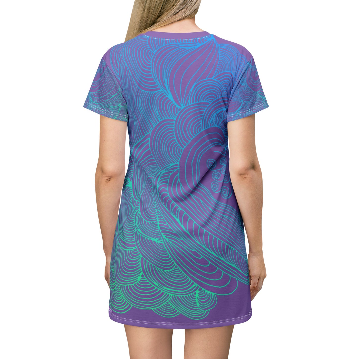 Flow of Love-T-Shirt Dress