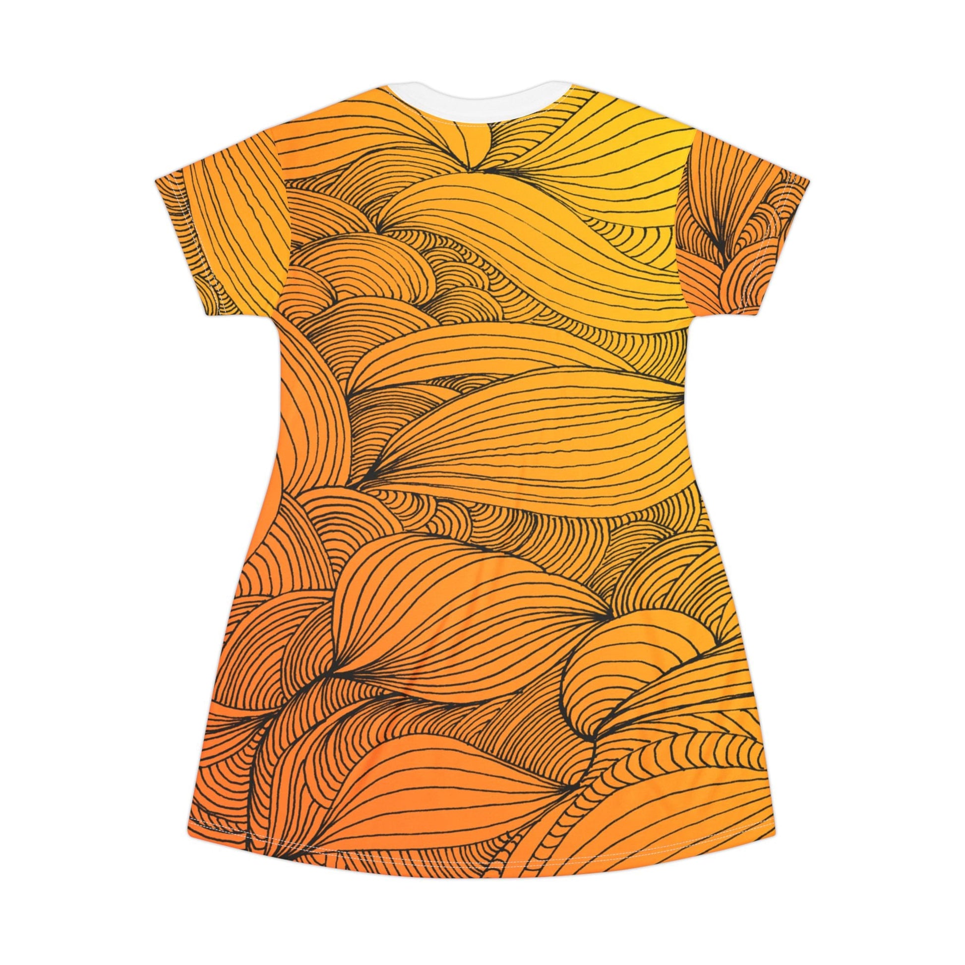 Flow of Love-T-Shirt Dress