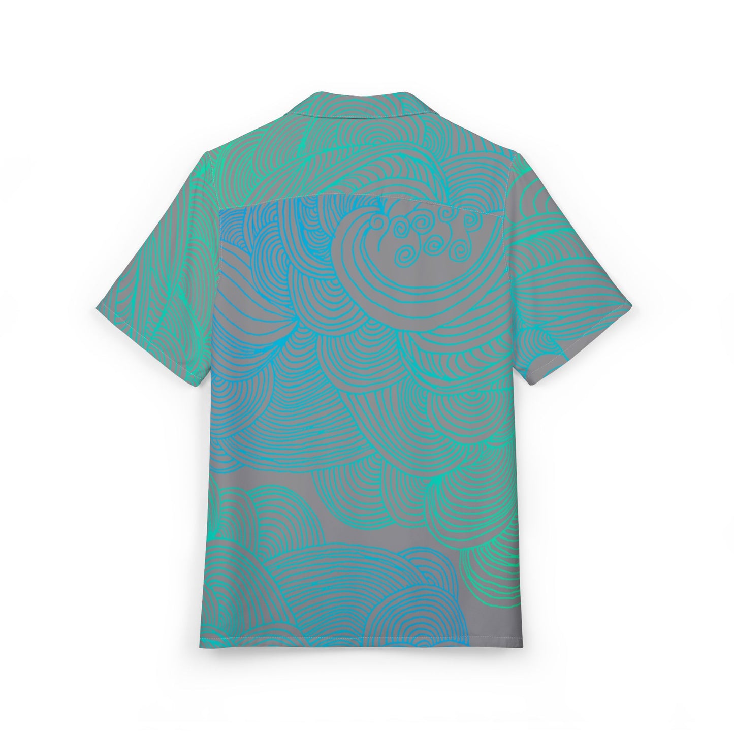 Unisex Hawaiian Button-Down Shirt - Tropical Summer Vibes