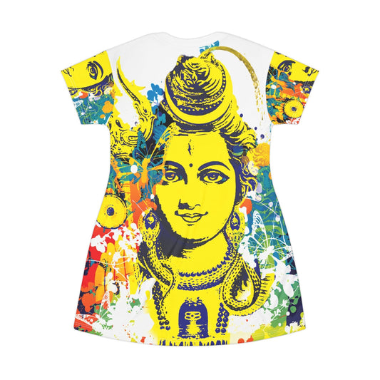Flow of Love-T-Shirt Dress