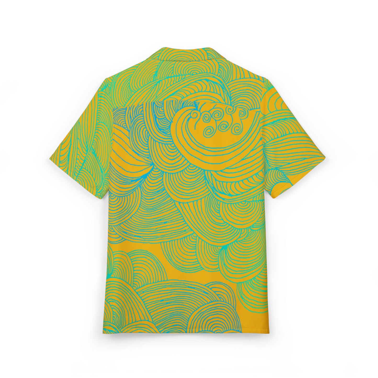 Unisex Hawaiian Button-Down Shirt - Tropical Summer Vibes