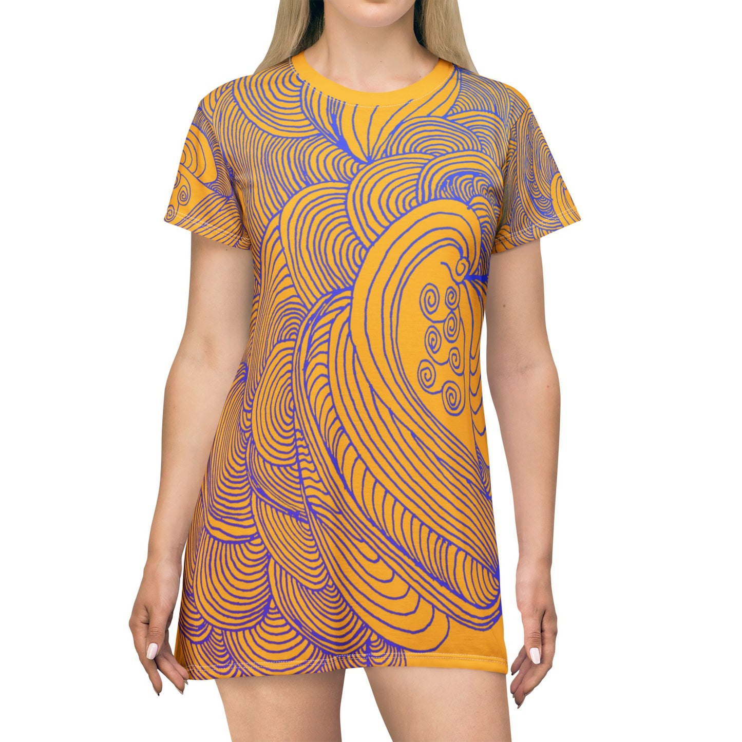 Flow of Love-T-Shirt Dress