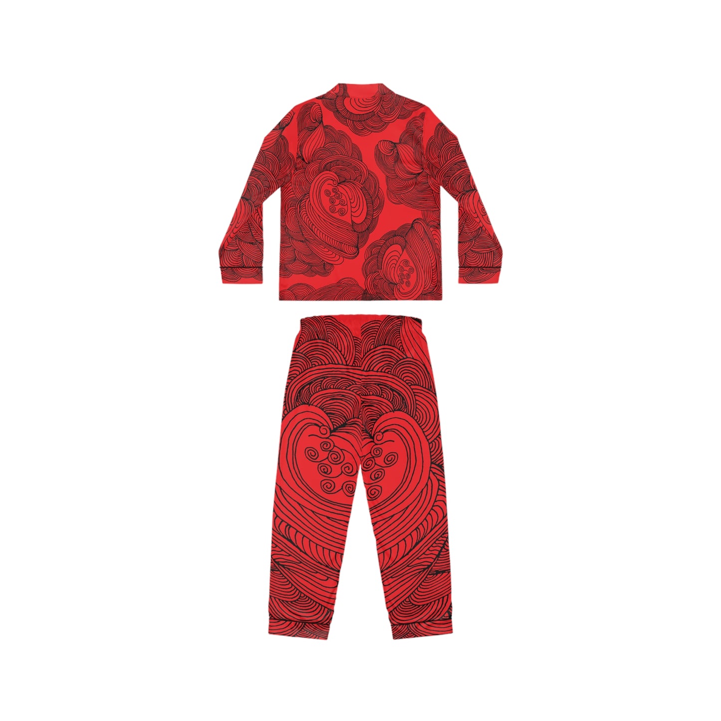 Women's Satin Pajama Set - Elegant Sleepwear