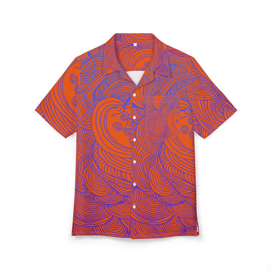 Unisex Hawaiian Button-Down Shirt - Tropical Summer Vibes