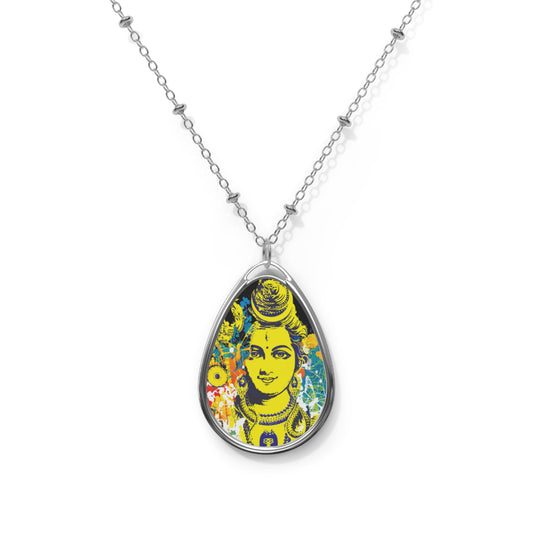 Shiva Oval Necklace
