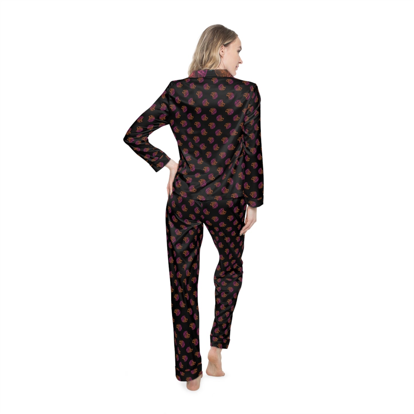 Women's Satin Pajama Set - Elegant Sleepwear