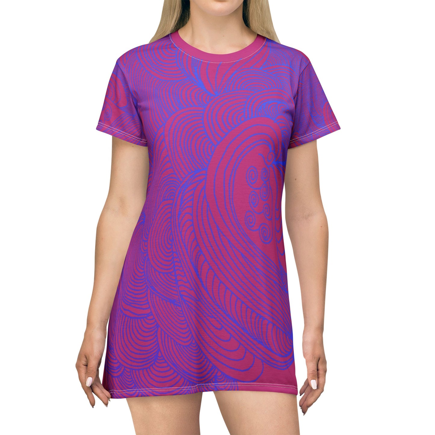 Flow of Love-T-Shirt Dress