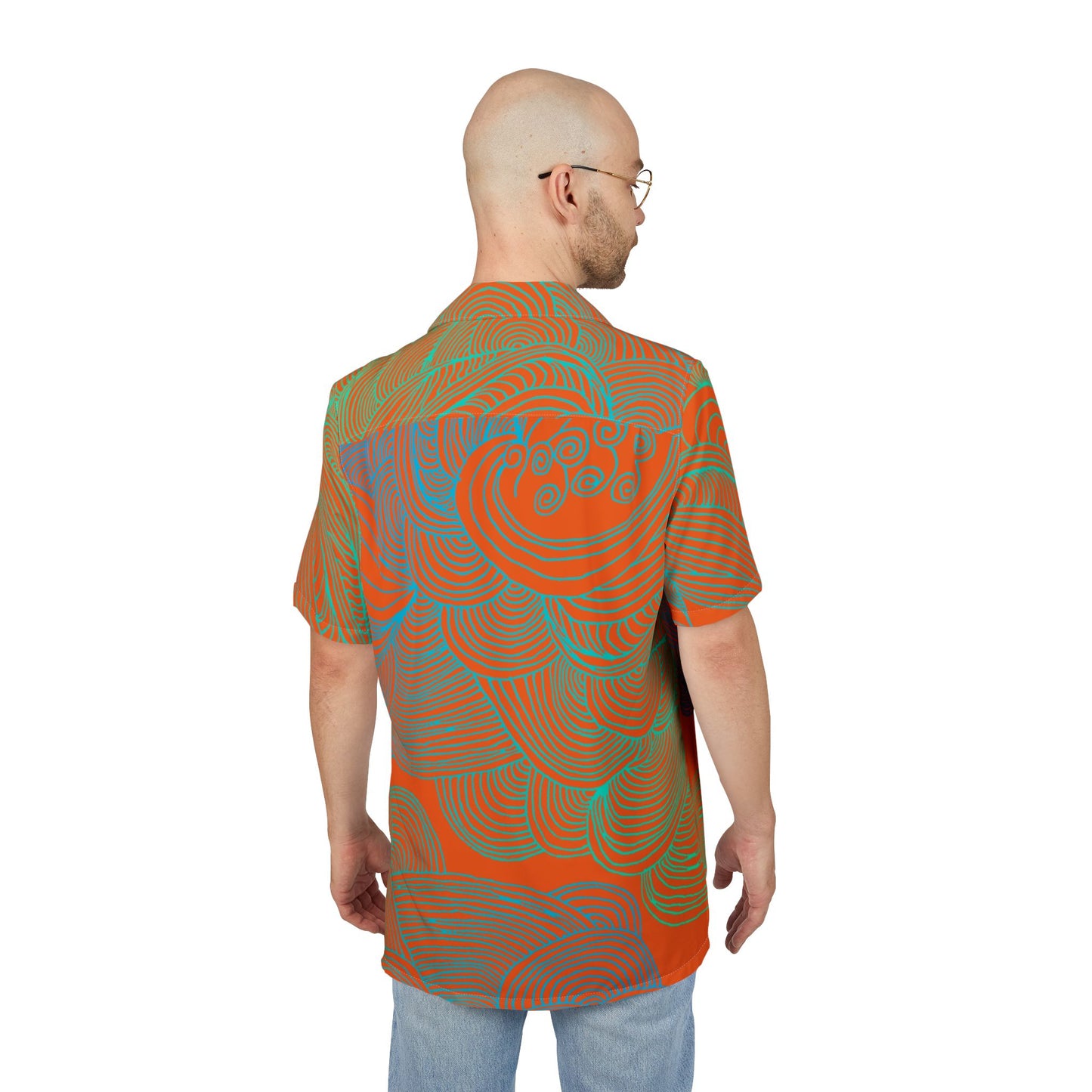 Unisex Hawaiian Button-Down Shirt - Tropical Summer Vibes