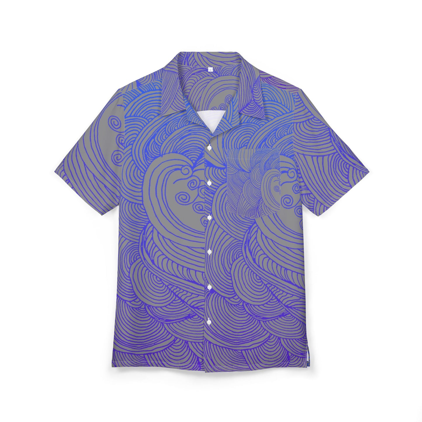 Unisex Hawaiian Button-Down Shirt - Tropical Summer Vibes