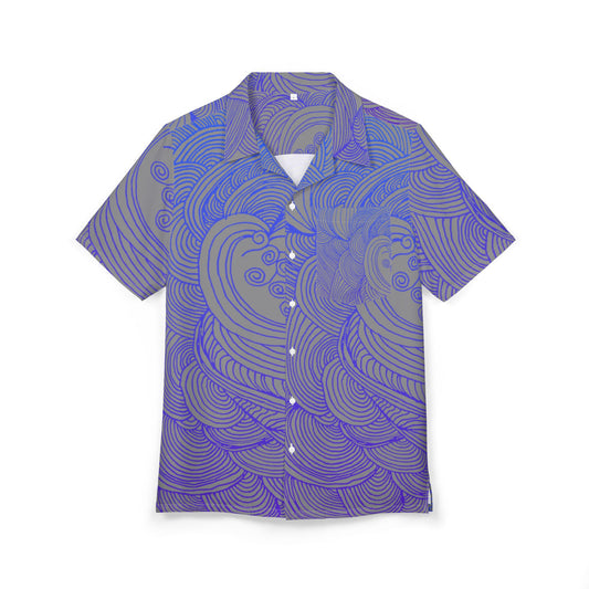 Unisex Hawaiian Button-Down Shirt - Tropical Summer Vibes
