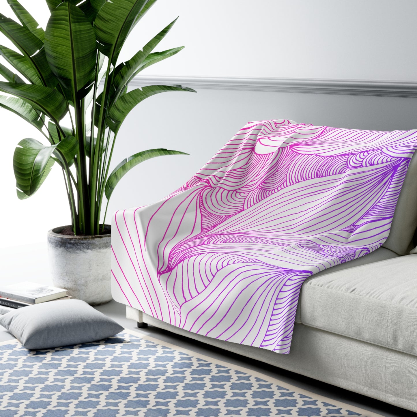 Wrapped in Kindness-Sherpa Fleece Blanket