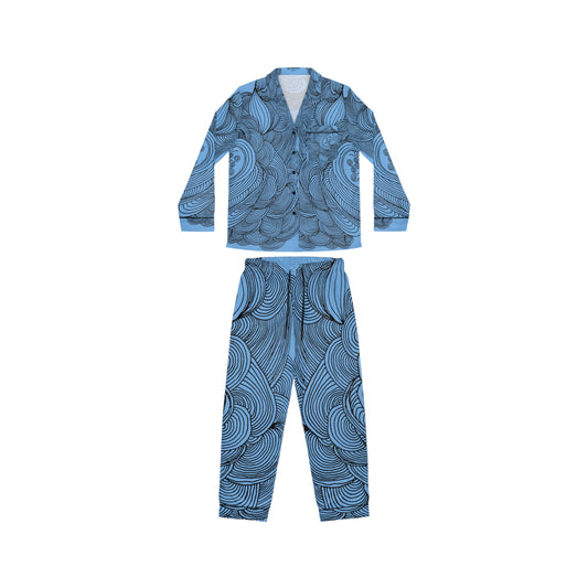 Women's Satin Pajama Set - Elegant Sleepwear