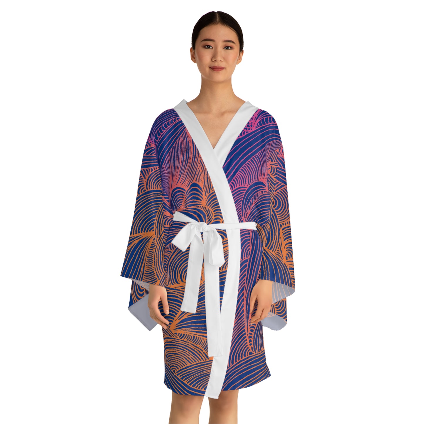 Long Sleeve Kimono Robe