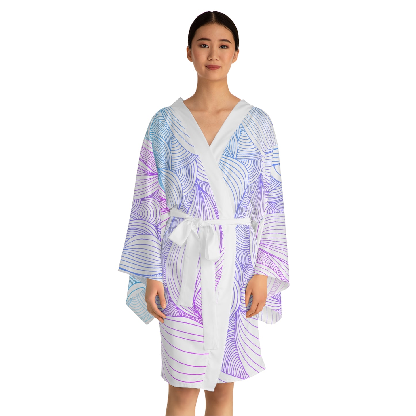 Long Sleeve Kimono Robe