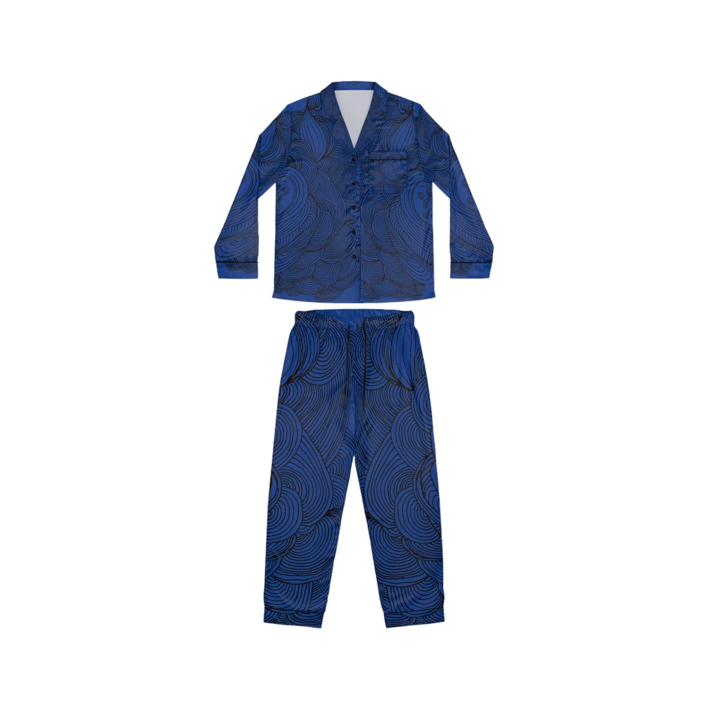 Women's Satin Pajama Set - Elegant Sleepwear