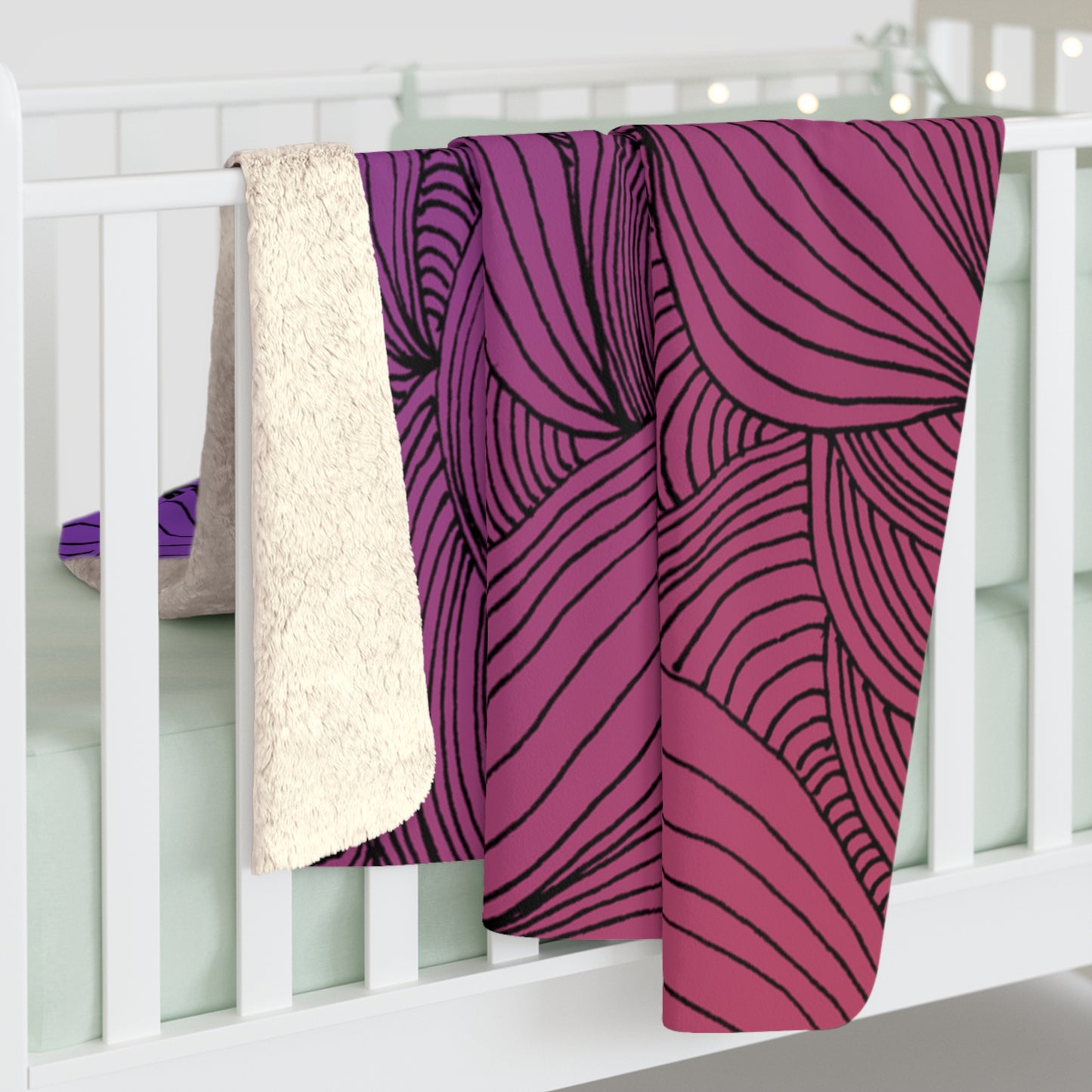 Wrapped in Kindness-Sherpa Fleece Blanket