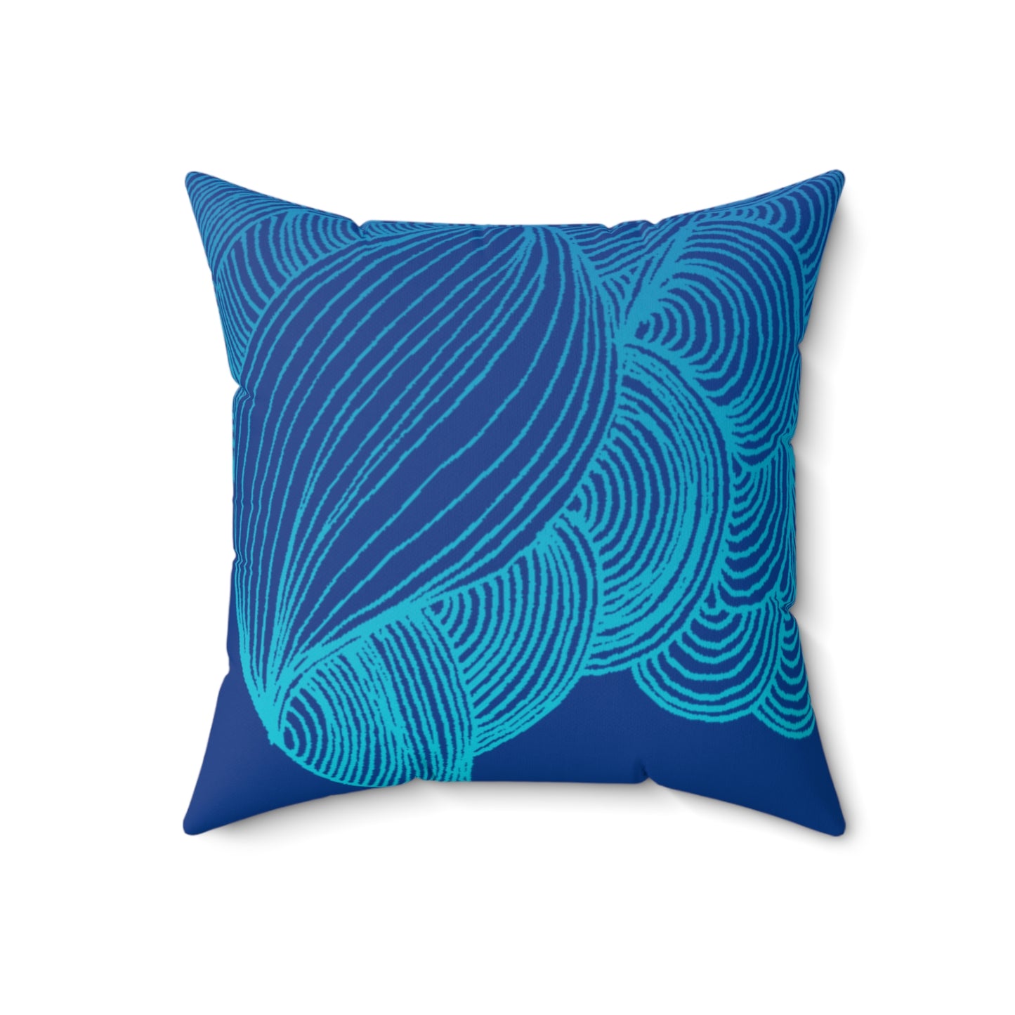 Whispers of Comfort-Spun Polyester Square Pillow