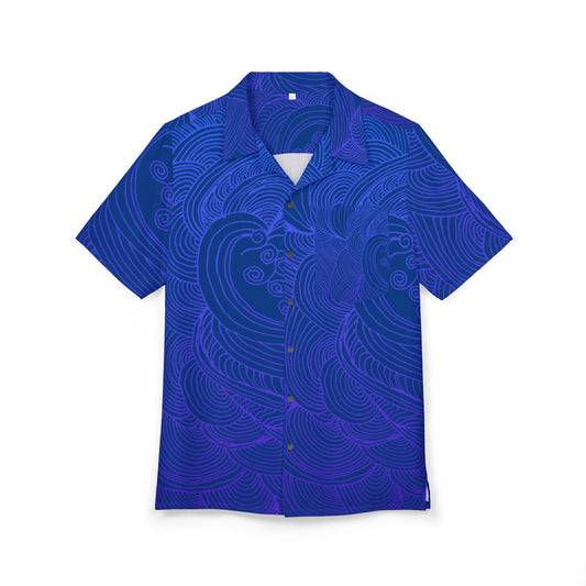 Unisex Hawaiian Button-Down Shirt - Tropical Summer Vibes