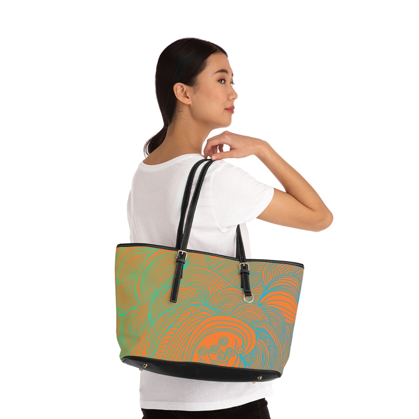 PU Leather Shoulder Bag