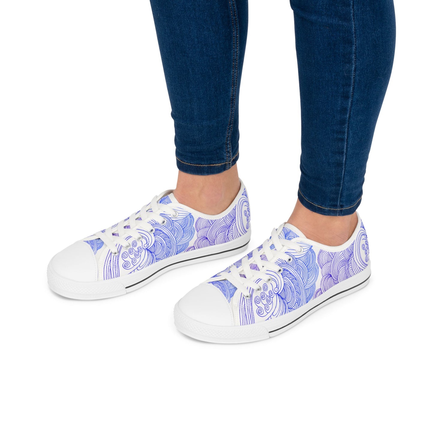 Compassionate Steps-Women's Low Top Sneakers