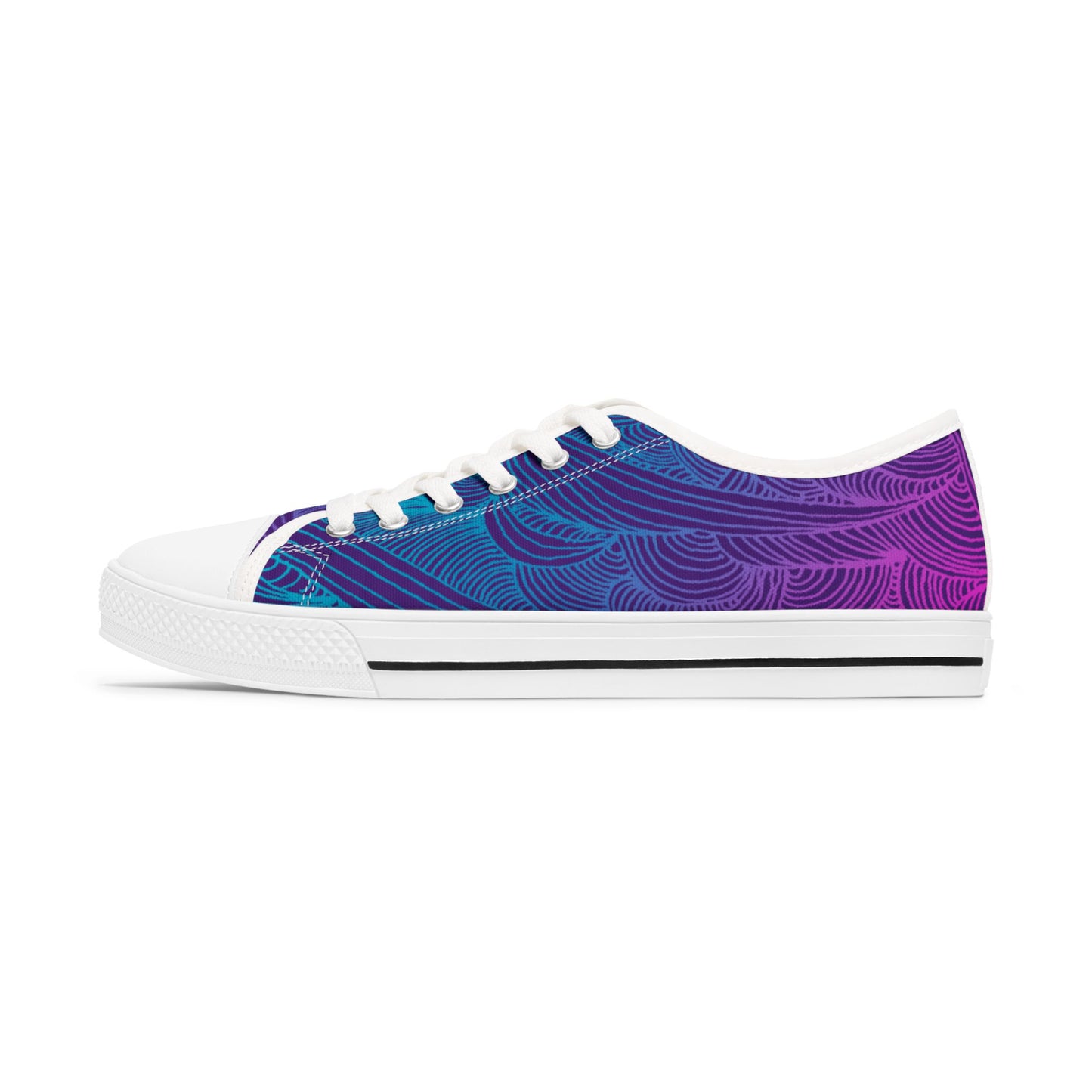 Compassionate Steps-Women's Low Top Sneakers