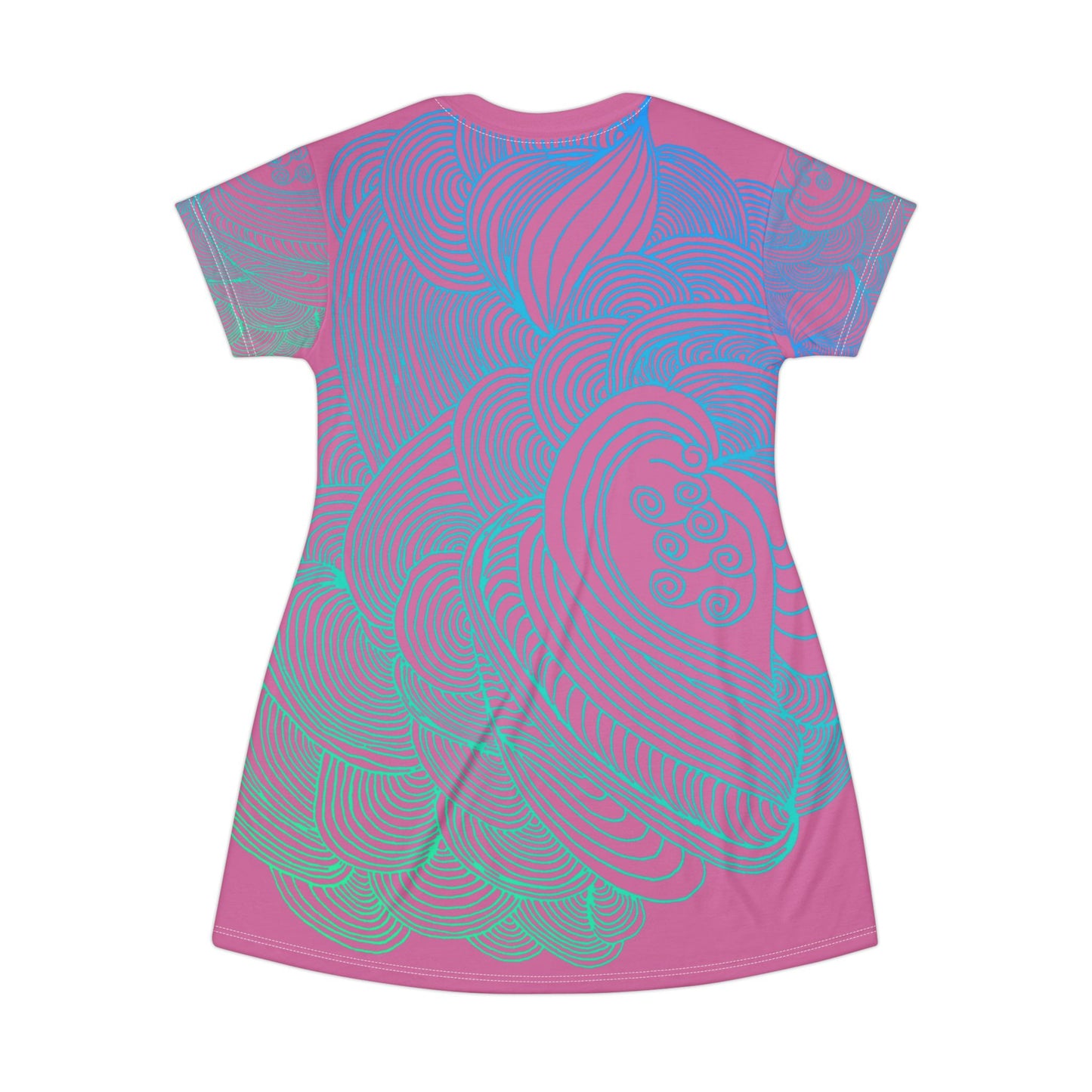 Flow of Love-T-Shirt Dress