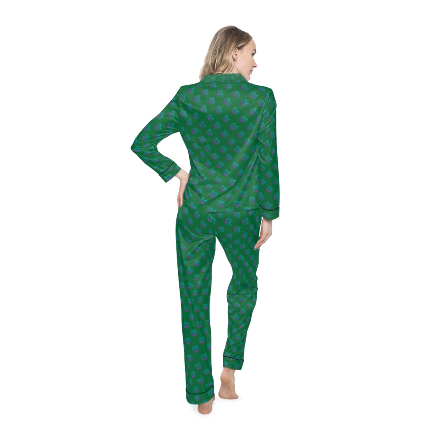 Women's Satin Pajama Set - Elegant Sleepwear