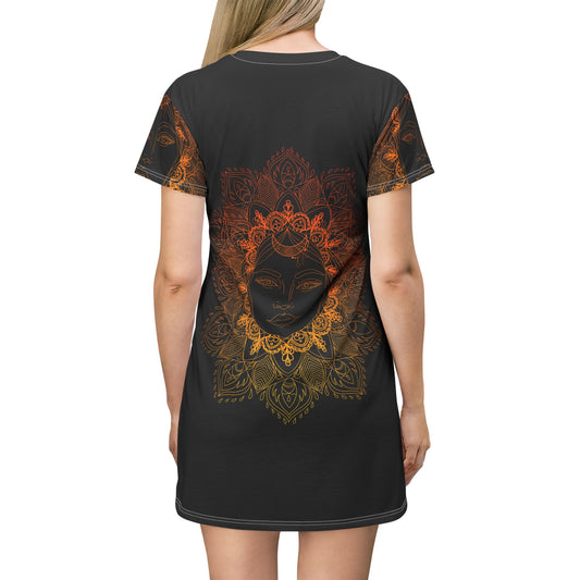 Flow of Love-T-Shirt Dress
