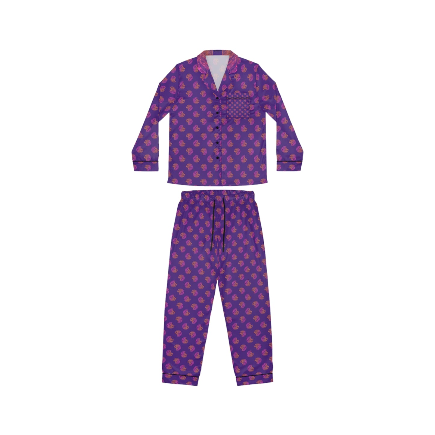 Women's Satin Pajama Set - Elegant Sleepwear