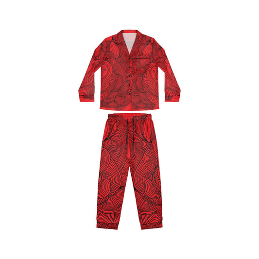 Women's Satin Pajama Set - Elegant Sleepwear