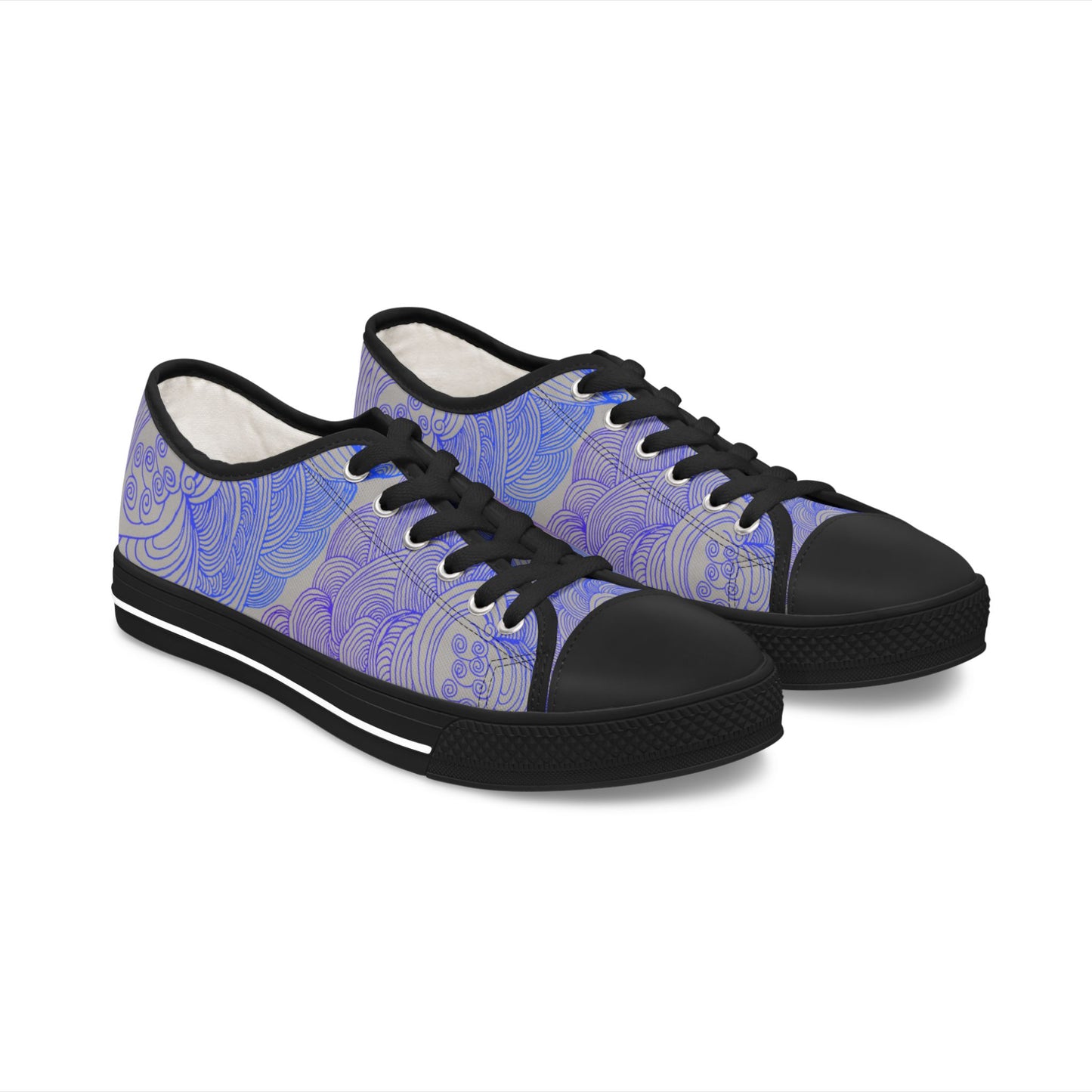 Compassionate Steps-Women's Low Top Sneakers