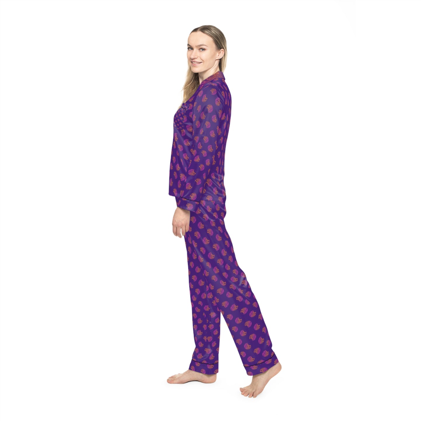 Women's Satin Pajama Set - Elegant Sleepwear