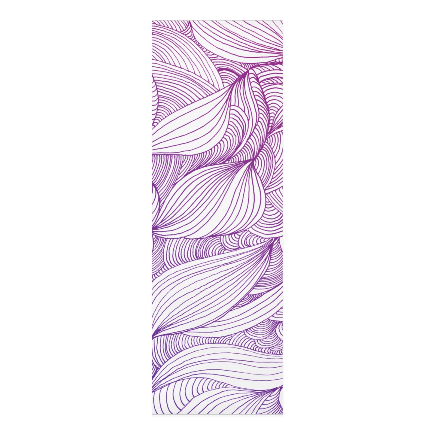 Tranquil Waves Foam Yoga Mat - Comfortable Non-Slip Exercise Mat for All Levels