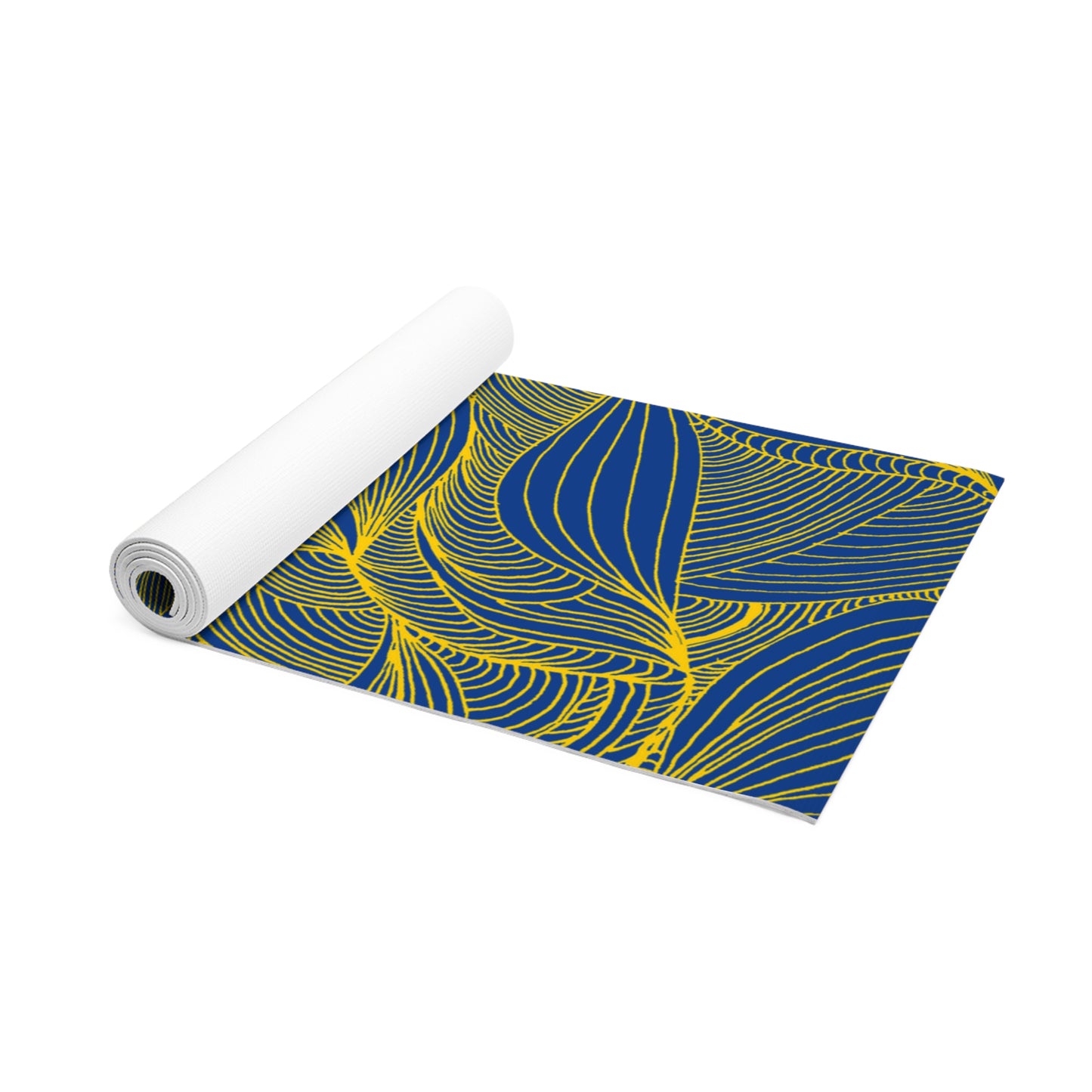 Tranquil Waves Foam Yoga Mat - Comfortable Non-Slip Exercise Mat for All Levels