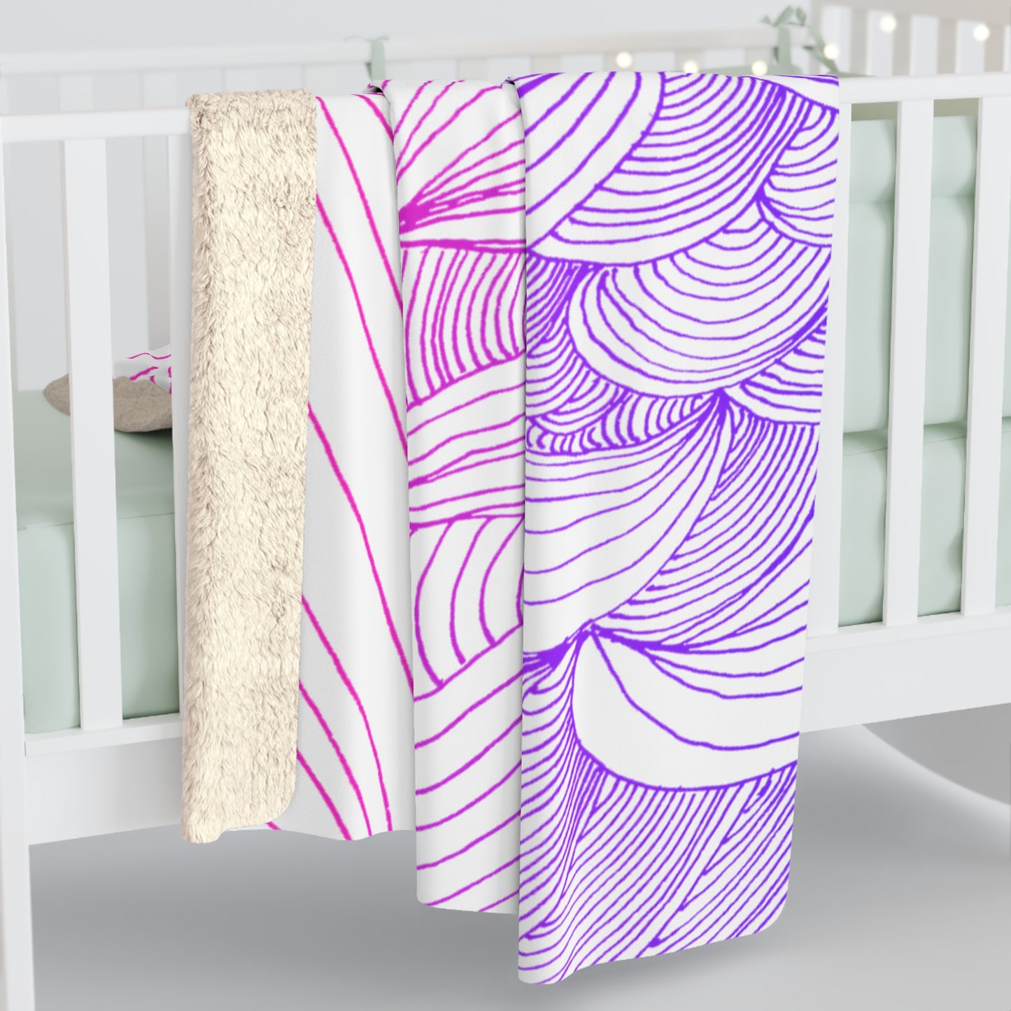 Wrapped in Kindness-Sherpa Fleece Blanket