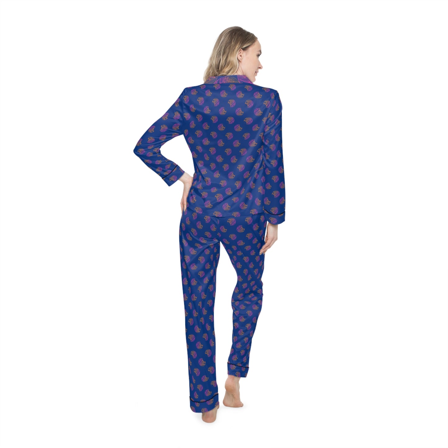 Women's Satin Pajama Set - Elegant Sleepwear