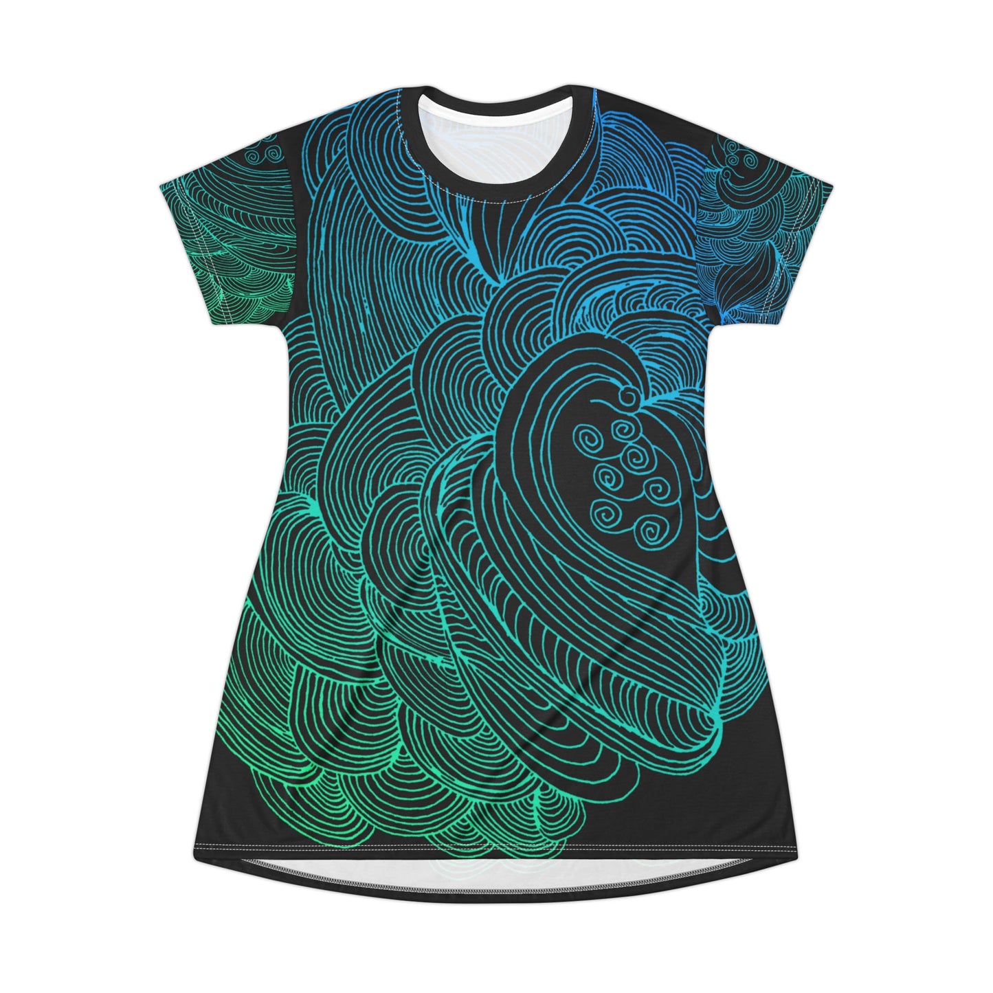 Flow of Love-T-Shirt Dress