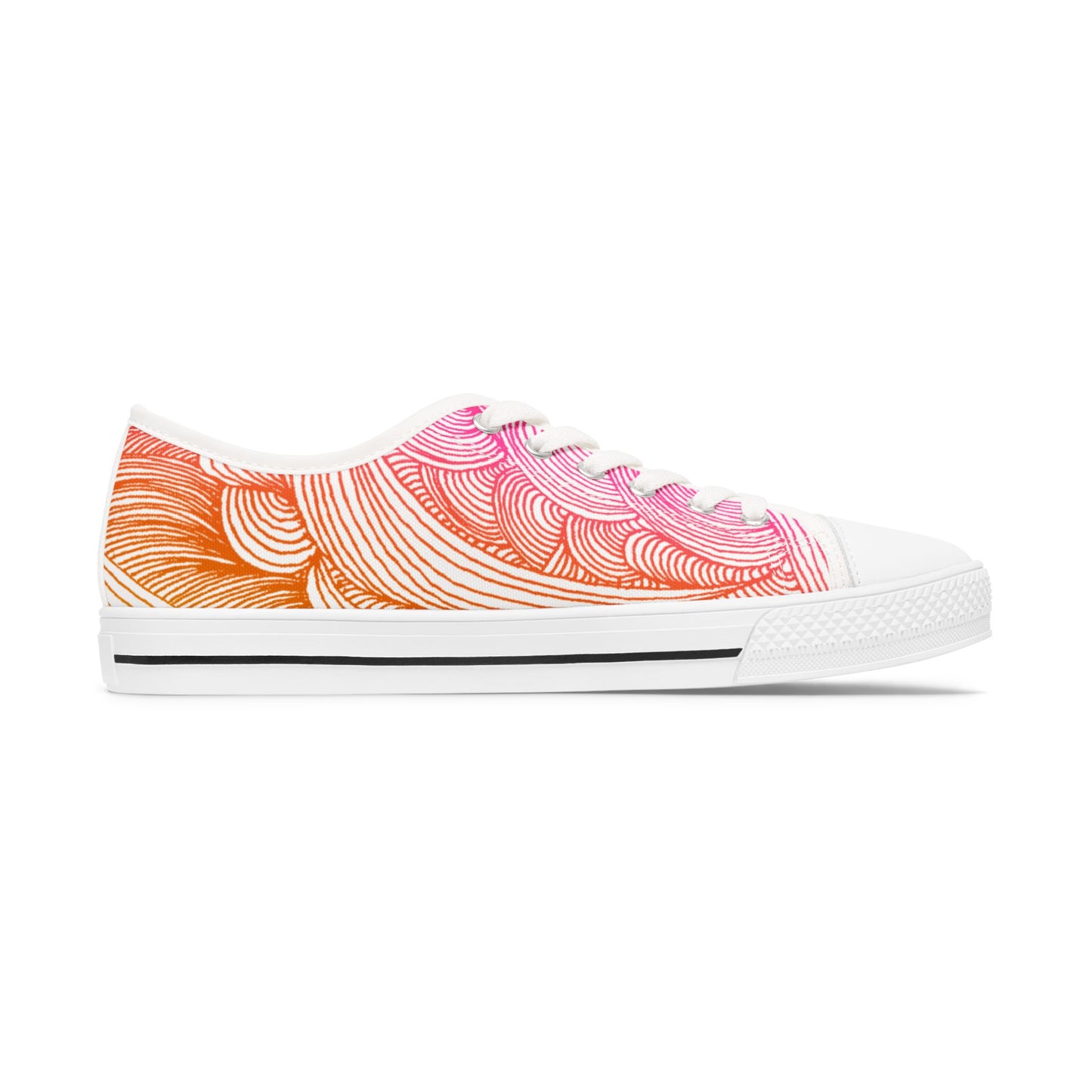 Compassionate Steps-Women's Low Top Sneakers