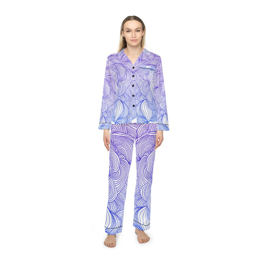 Women's Satin Pajama Set - Elegant Sleepwear