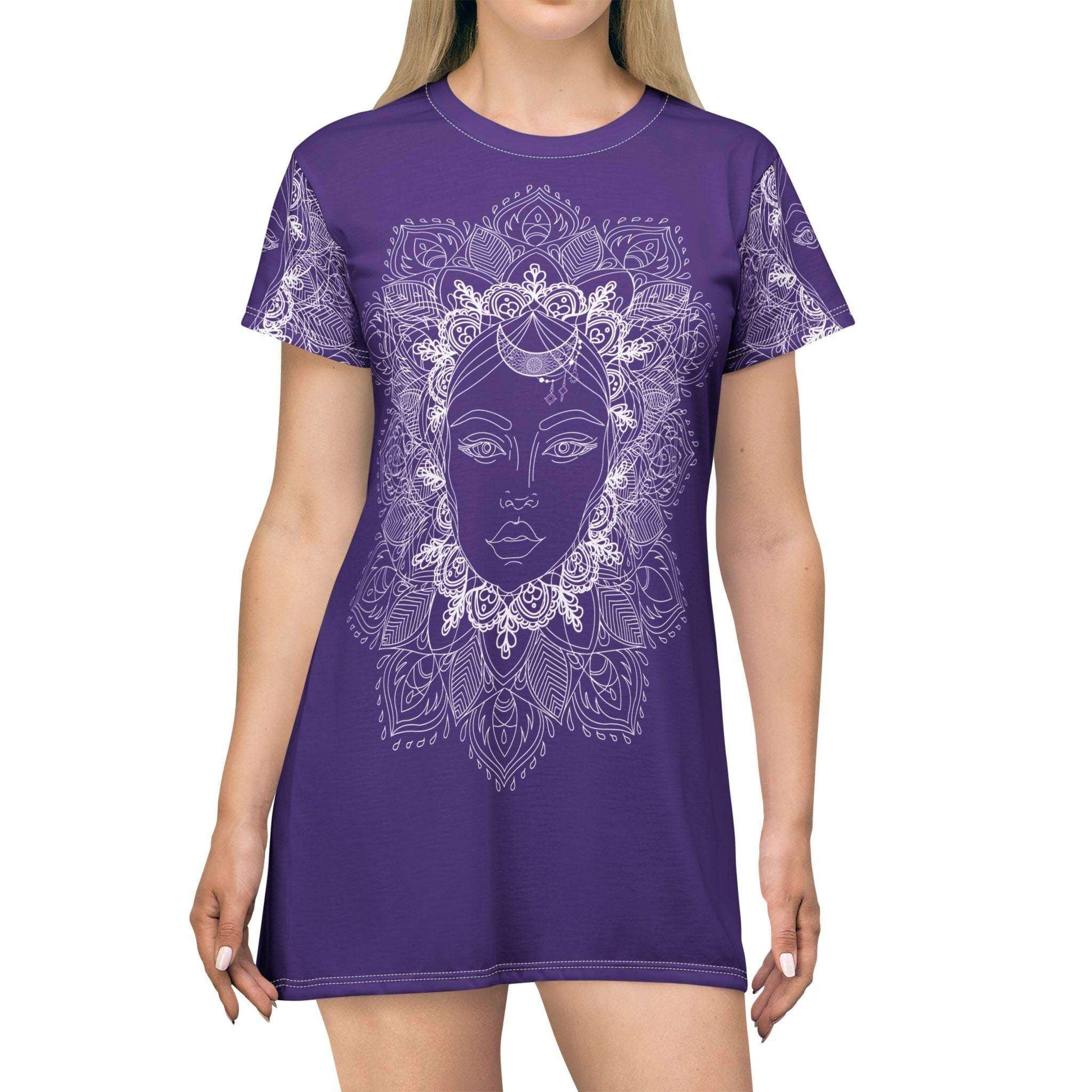 Flow of Love-T-Shirt Dress 