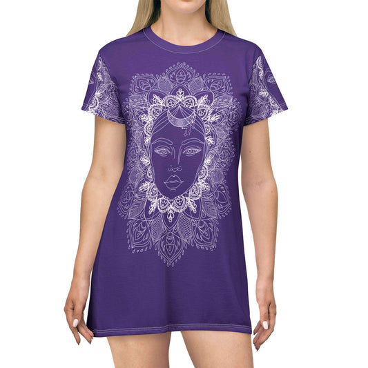 Flow of Love-T-Shirt Dress 