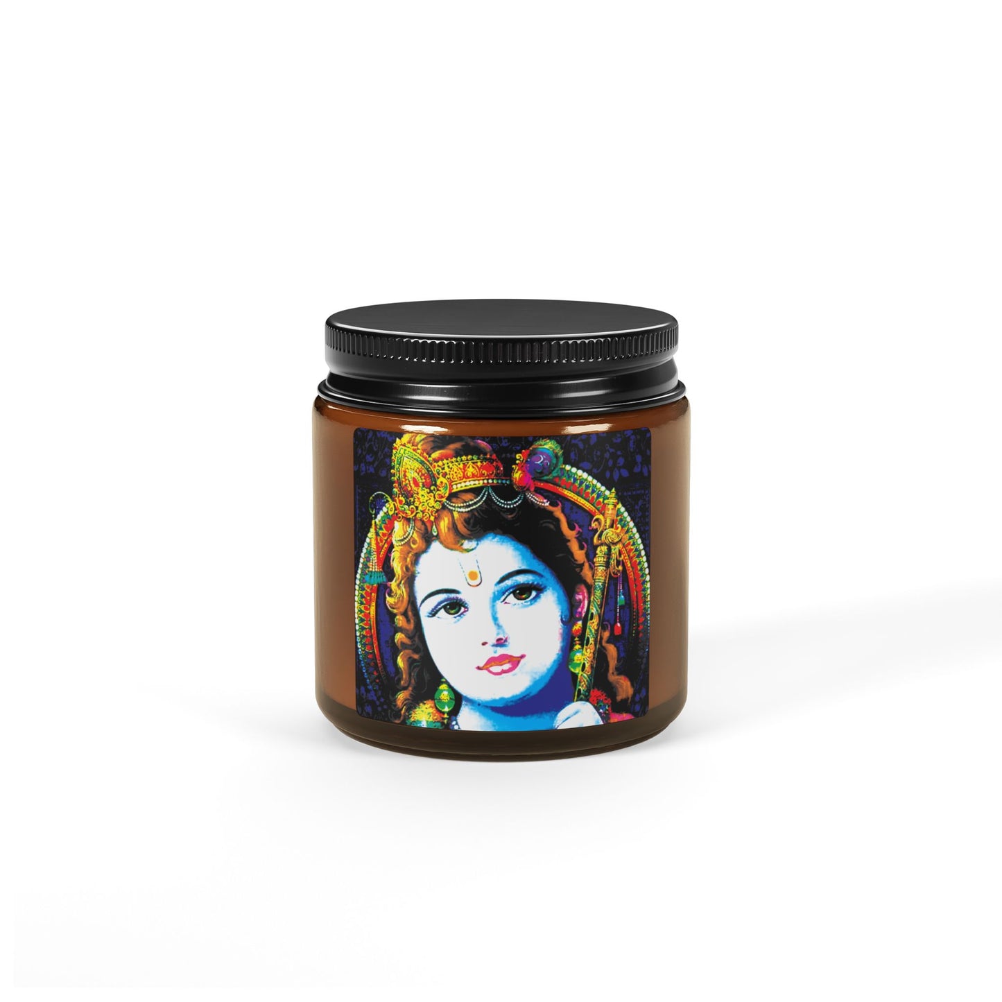 Illuminating Aromatic Floral Soy Candle in Amber Jar - Multi-Size Relaxation Spa Gift