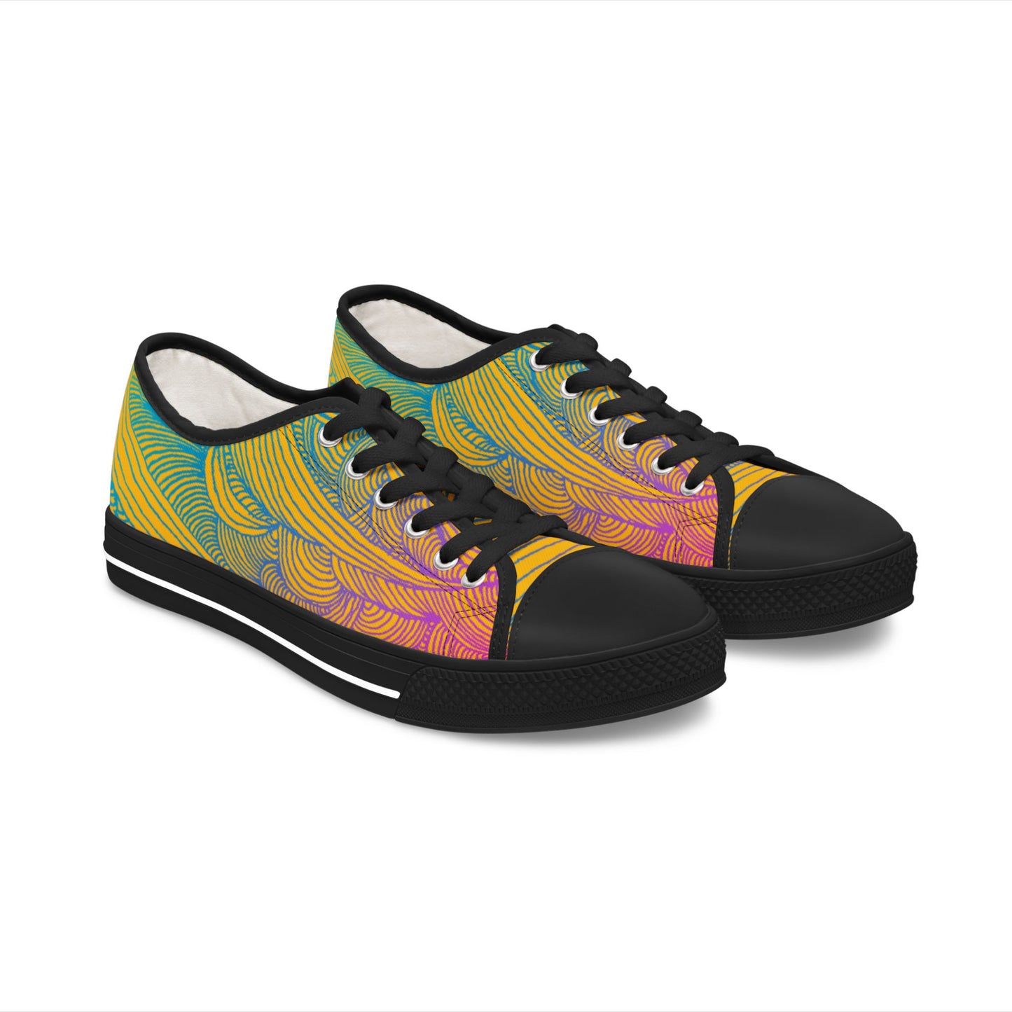 Compassionate Steps-Women's Low Top Sneakers