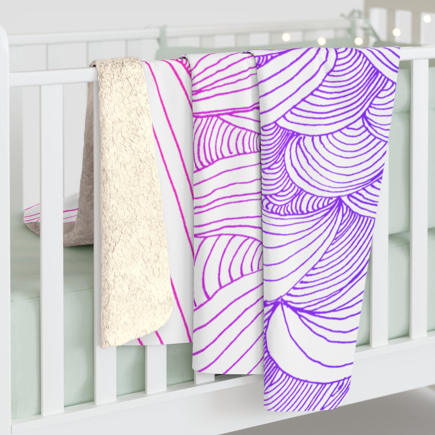 Wrapped in Kindness-Sherpa Fleece Blanket